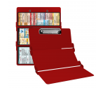 WhiteCoat Clipboard® Trifold - Red Primary Care Edition